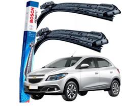Palheta Limpador De Parabrisa Par Dianteiro Silicone Bosh Chevrolet Onix 2019 2020 2021 2022 2023 2024 - BOSCH