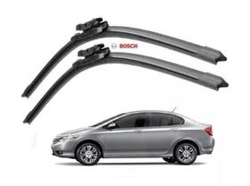 Palheta Limpador De Parabrisa Par Dianteiro Silicone Bosh Honda City 2009 2010 2011 2012 2013 2014 - BOSCH Palheta Limpador De Parabrisa Par Dianteiro Silicone Bosh Honda City 2009 2010 2011 2012 2013 2014 - BOSCH