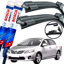 Palheta Limpador De Parabrisa Par Dianteiro Silicone Bosh Toyota Corolla 2008 2009 2010 2011 2012 2013 BOSCH Palheta Limpador De Parabrisa Par Dianteiro Silicone Bosh Toyota Corolla 2008 2009 2010 2011 2012 2013 BOSCH