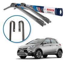 Palheta Limpador Paleta Parabrisa Bosch Hb20x 2012 A 2019 Preto Palheta Limpador Paleta Parabrisa Bosch Hb20x 2012 A 2019 Preto