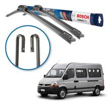 Palheta Limpador Parabrisa Bosch Master 2002 03 04 2005 2006 Preto Palheta Limpador Parabrisa Bosch Master 2002 03 04 2005 2006 Preto