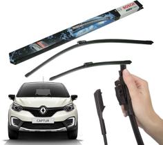 palheta limpador parabrisa Bosch Renault Captur zen life 2017 2018 2019 2020 2021 2022