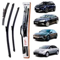 Palheta Limpador Parabrisa Citroen C5 Tourer Após 2008 Vidro Palheta Limpador Parabrisa Citroen C5 Tourer Após 2008 Vidro