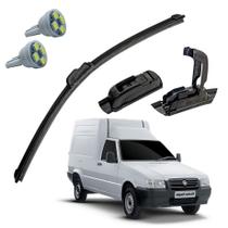 Palheta Limpador Parabrisa Fiat Fiorino 1988 A 2013 + Pingo T10