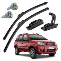 Palheta Limpador Parabrisa Ford Ecosport 2005 A 2012 + Pingo T10 Palheta Limpador Parabrisa Ford Ecosport 2005 A 2012 + Pingo T10