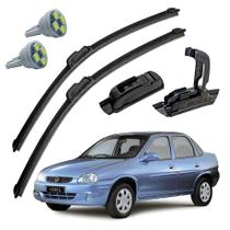 Palheta Limpador Parabrisa GM Corsa 2001 A 2012 + Pingo T10