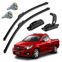 Palheta Limpador Parabrisa GM Montana 2010 A 2011 + Pingo T10 Palheta Limpador Parabrisa GM Montana 2010 A 2011 + Pingo T10