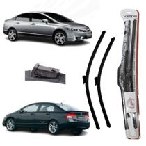 Palheta Limpador Parabrisa Honda New Civic 2006 2010 2012 Palheta Limpador Parabrisa Honda New Civic 2006 2010 2012
