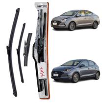 Palheta Limpador Parabrisa Hyundai Hb20 2020 2021 2022 2025 Palheta Limpador Parabrisa Hyundai Hb20 2020 2021 2022 2025