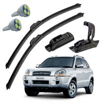 Palheta Limpador Parabrisa Hyundai Tucson 2004 A 2017 + Pingo T10 Palheta Limpador Parabrisa Hyundai Tucson 2004 A 2017 + Pingo T10