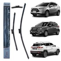 Palheta limpador parabrisa jac t40 t50 t5 iev40 e-js1 e-js4