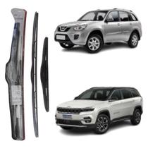 Palheta limpador parabrisa jeep comander 21- chery tiggo 09-