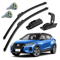 Palheta Limpador Parabrisa Nissan Kicks + Pingo T10 Palheta Limpador Parabrisa Nissan Kicks + Pingo T10