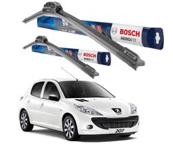 Palheta Limpador Parabrisa Original Bosch Peugeot 207 2008 2009 2010 2011 2012 2013 2014 2015