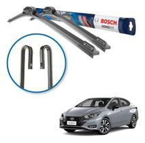 Palheta Limpador Parabrisa Original Bosch Versa 2021 A 2024 Preto Palheta Limpador Parabrisa Original Bosch Versa 2021 A 2024 Preto