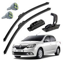 Palheta Limpador Parabrisa Renault Logan 2007 A 2013 + Pingo T10 Palheta Limpador Parabrisa Renault Logan 2007 A 2013 + Pingo T10