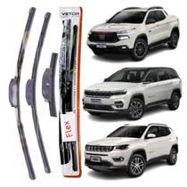 Palheta Limpador Parabrisa Toro Jeep Compass 16-25 Commander