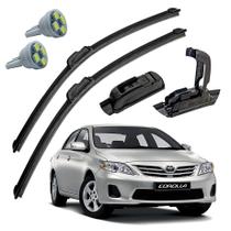 Palheta Limpador Parabrisa Toyota Corolla 2008 A 2014 + Pingo T10 Palheta Limpador Parabrisa Toyota Corolla 2008 A 2014 + Pingo T10