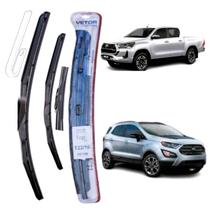 Palheta limpador parabrisa toyota hilux 16-25 ecosport 17-25