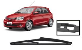 Palheta Limpador Parabrisa Traseiro Toyota Etios ano 2012 em Diante