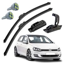 Palheta Limpador Parabrisa VW Golf 2012 2013 + Pingo T10 Palheta Limpador Parabrisa VW Golf 2012 2013 + Pingo T10
