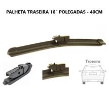 Palheta Limpador Traseira Universal 16” Polegadas 40CM