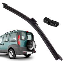 Palheta Limpadora de para Brisa Traseiro Vigia Slim 14 Polegadas Doblo 2001 a 2021 Palheta Limpadora de para Brisa Traseiro Vigia Slim 14 Polegadas Doblo 2001 a 2021