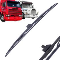 Palheta Limpadora Parabrisa para Scania 113 24" 600mm 60cm Conexão Gancho Estreito (1674323)