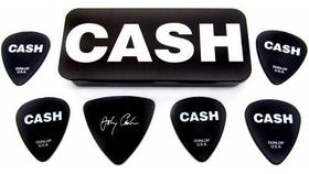 Palheta Media Johnny Cash Bold Signature Cx C/6 Dunlop