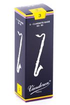 Palheta para Clarinete Baixo Vandoren CR123 Traditional Strength 3 Palheta para Clarinete Baixo Vandoren CR123 Traditional Strength 3