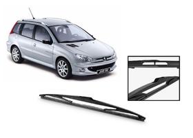 Palheta para Limpador de Parabrisa Traseiro para Peugeot 206 SW ano 2005 2006 2007 2008 Palheta para Limpador de Parabrisa Traseiro para Peugeot 206 SW ano 2005 2006 2007 2008