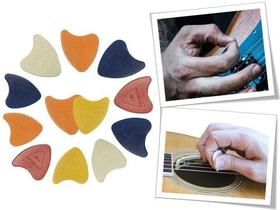 Palheta Para Viola Violão Coloridas Kit 12 Un P96 Rouxinol