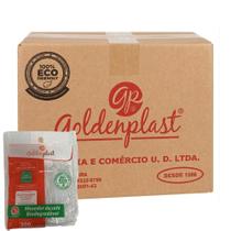 Palheta Plástica para Café Bio Goldenplast Caixa com 10.000 unidades Palheta Plástica para Café Bio Goldenplast Caixa com 10.000 unidades