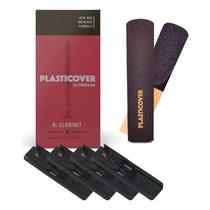Palheta Plasticover Clarinete Número 1,5 (Caixa Com 5 UN)