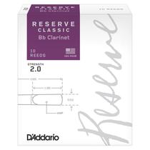 Palheta Rico Reserve para Clarinet Nº2 DCT1020 (10 Un)