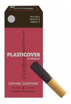 PALHETA RICO SAX SOPRANO / escolher:1,5/2,0 PLASTICOVER (unidade )