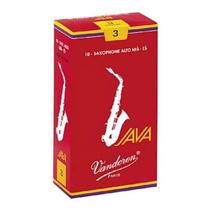 Palheta sax alto 3 java red - vandoren