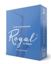 Palheta Sax Alto Rico Royal 2 1/2 2,5 Caixa Com 10 Unidades