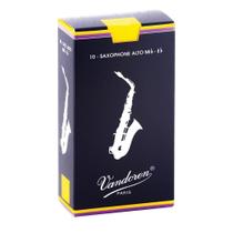 Palheta Sax Alto Sib Nº 3 Tradicional Caixa Com 10 Unidades Vandoren SR213 Palheta Sax Alto Sib Nº 3 Tradicional Caixa Com 10 Unidades Vandoren SR213