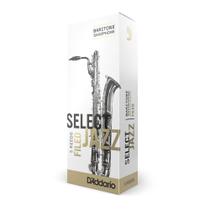 Palheta Sax Baritono 2M (5 Unidades) D'Addario Select Jazz - Dd woodwinds