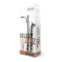 Palheta Sax Baritono 3S (5 Unidades) D'Addario Select Jazz
