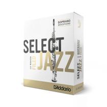 Palheta Sax Soprano 2M (10 Unidades) D'Addario Select Jazz