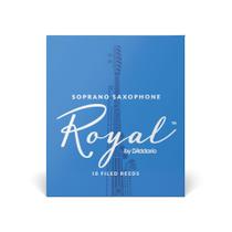 Palheta Sax Soprano 3.5 (10 Unidades) D'Addario Royal Palheta Sax Soprano 3.5 (10 Unidades) D'Addario Royal
