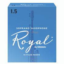 Palheta Sax Soprano Rico Royal 1,5 - Unitario Palheta Sax Soprano Rico Royal 1,5 - Unitario