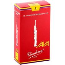Palheta Sax Soprano Vandoren Red 2 Java Cut 7806