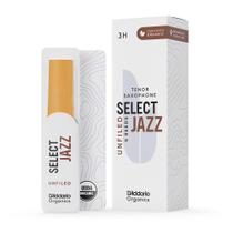Palheta Sax Tenor 3H (5 Peças) DAddario Organic Select Jazz