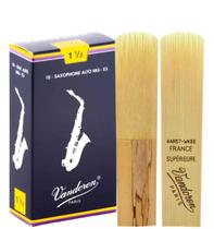 Palheta Tradicional Sax Alto Vandoren 1.5 - (1 Unidade) Palheta Tradicional Sax Alto Vandoren 1.5 - (1 Unidade)