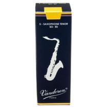 Palheta Tradicional Saxofone Tenor 2 Vandoren SR222 - CX / 5 Palheta Tradicional Saxofone Tenor 2 Vandoren SR222 - CX / 5