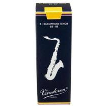 Palheta Tradicional Saxofone Tenor 2 Vandoren Sr222 - Cx / 5