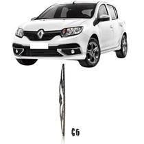 Palheta Traseira Celta Corsa Hatch Compatível Ka Meriva Palio Sandero Carenada Braco Mtc01 Encaixe Mtc01 15 POL 381 mm